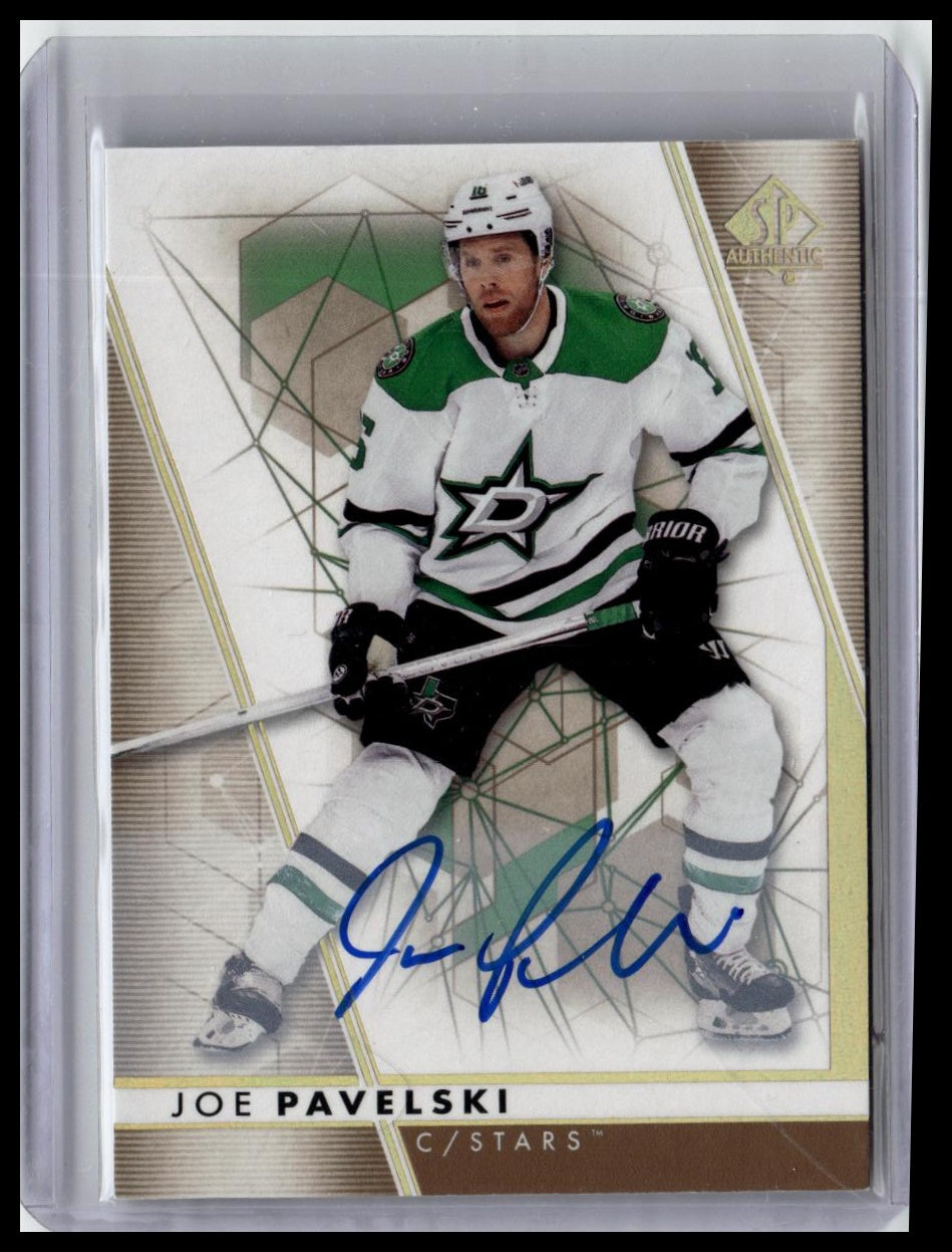 2022-23 SP Authentic #16 Joe Pavelski Limited Auto