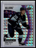 2023-24 Upper Deck Allure #149 Ryker Evans Red Rainbow