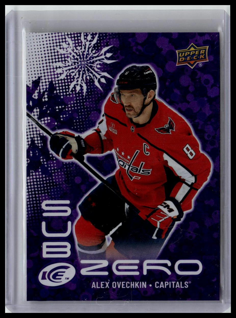 2024-25 Upper Deck Ice #2 Alex Ovechkin Sub Zero Stars