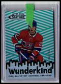2022-23 Upper Deck Stature #W-37 Bobby Brink Wunderkind Auto