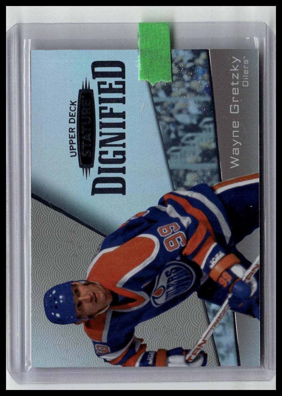 2022-23 Upper Deck Stature #D-1 Wayne Gretzky Dignified