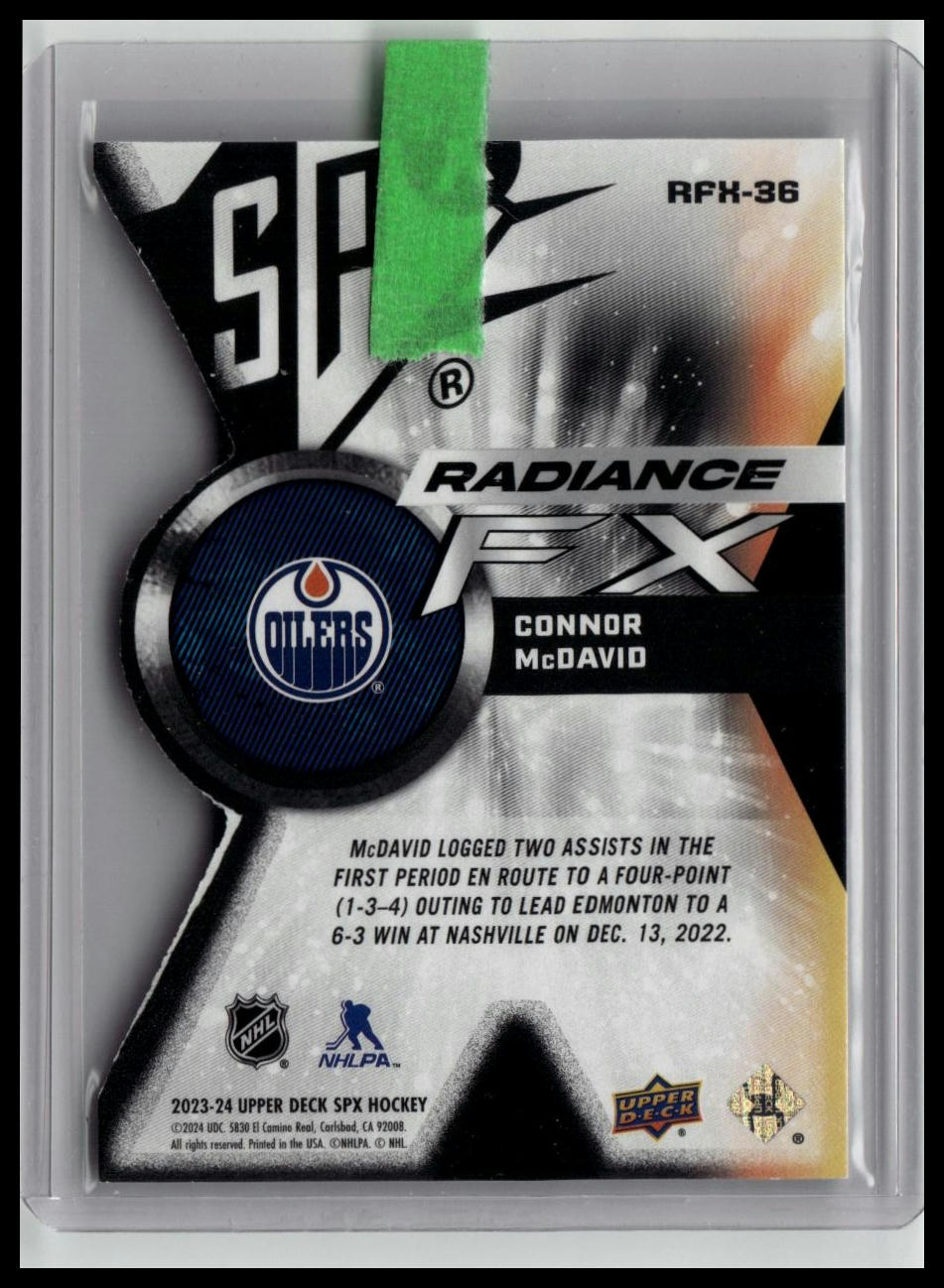 2023-24 Upper Deck SPX Connor McDavid