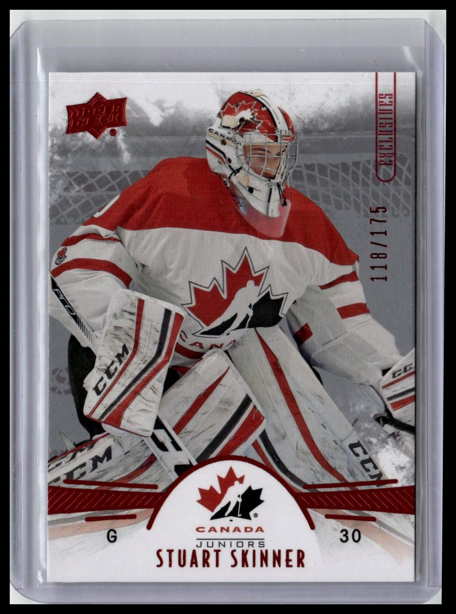 2016 Upper Deck Team Canada Juniors #71 Stuart Skinner Exclusives #/175