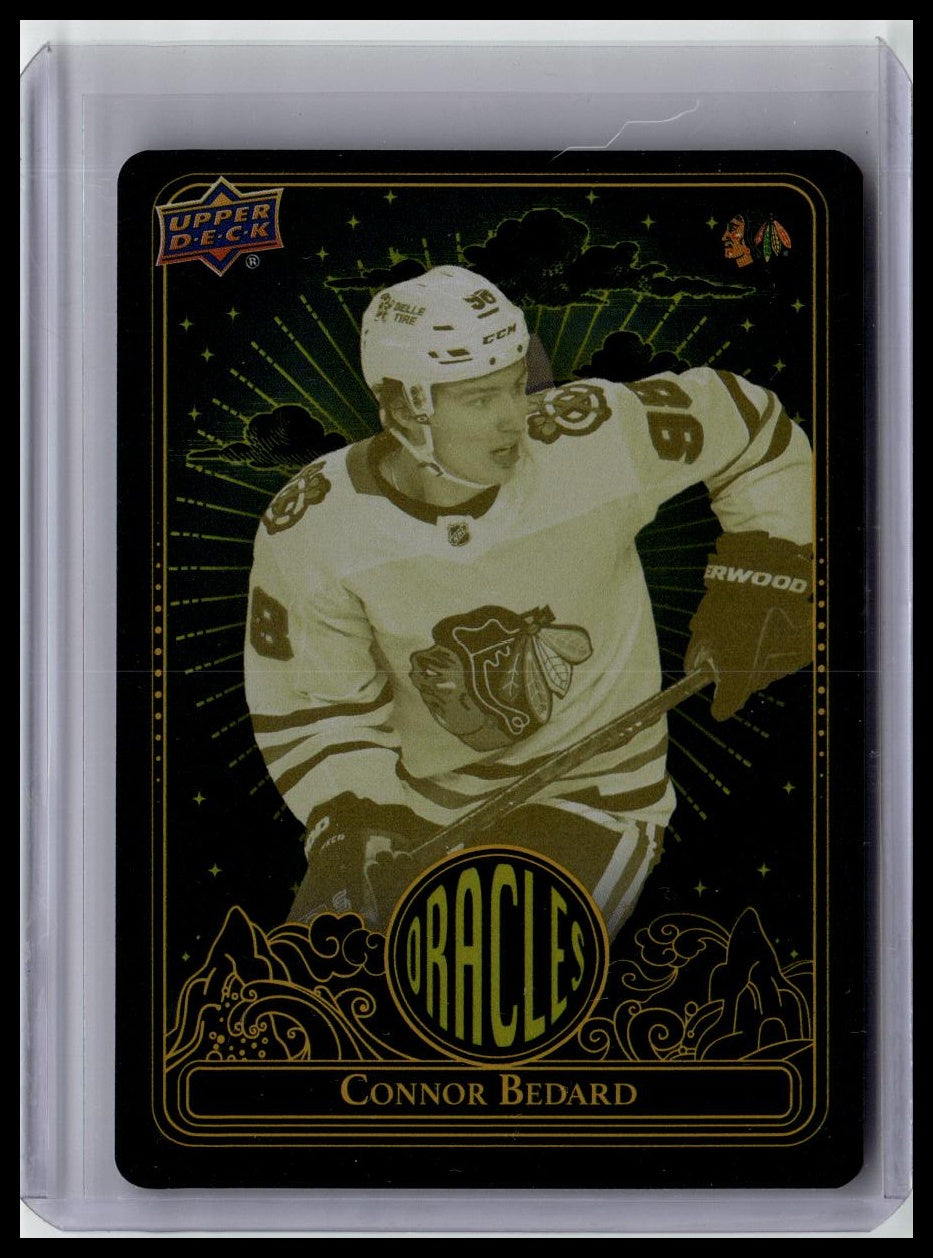 2024-25 Upper Deck #O-38 Connor Bedard Oracles