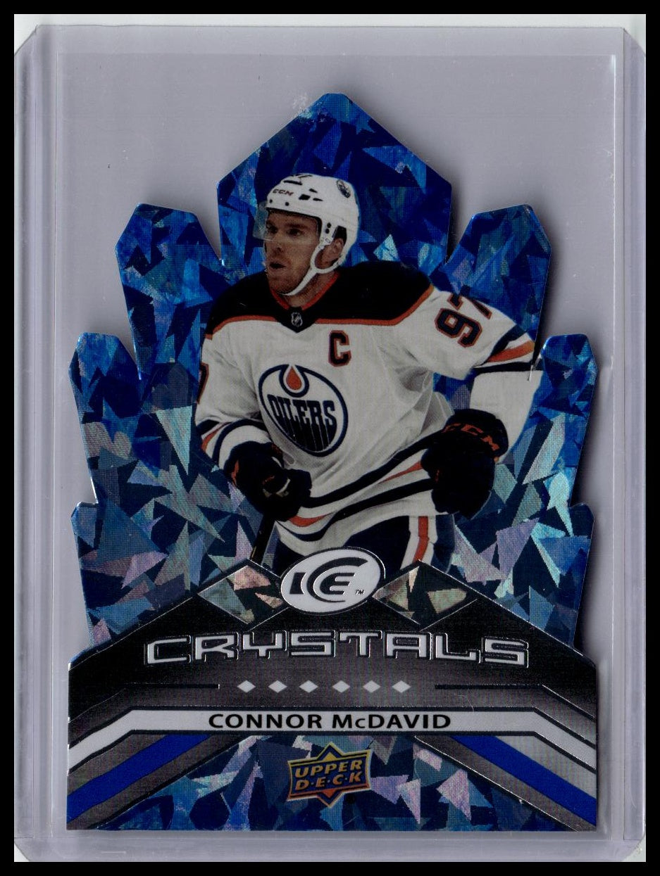 2021-22 Upper Deck Ice #IC-11 Connor McDavid Ice Crystals
