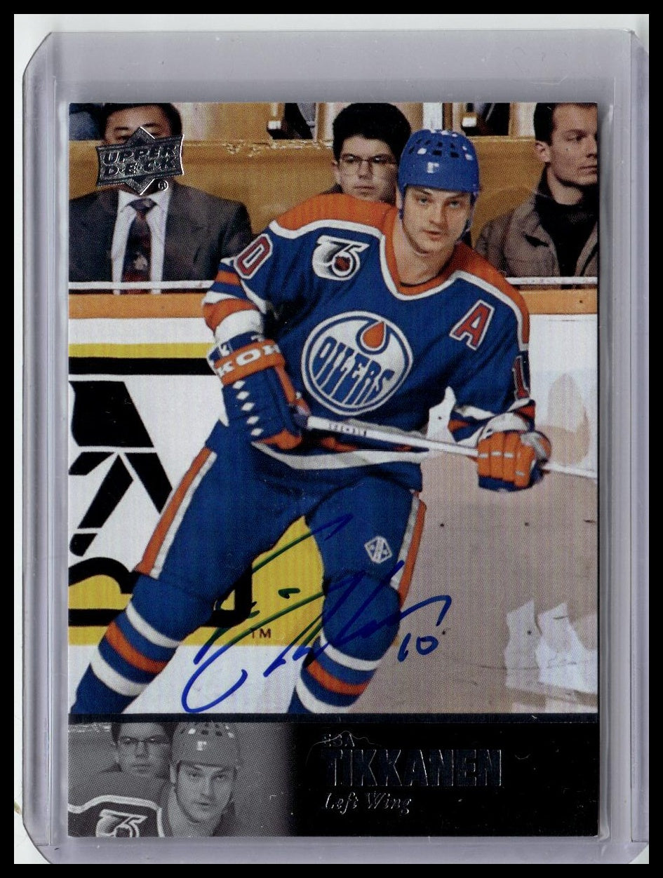 2020-21 SP Signature Edition Legends #AL-258 Esa Tikkanen 1997 Ultimate Legends