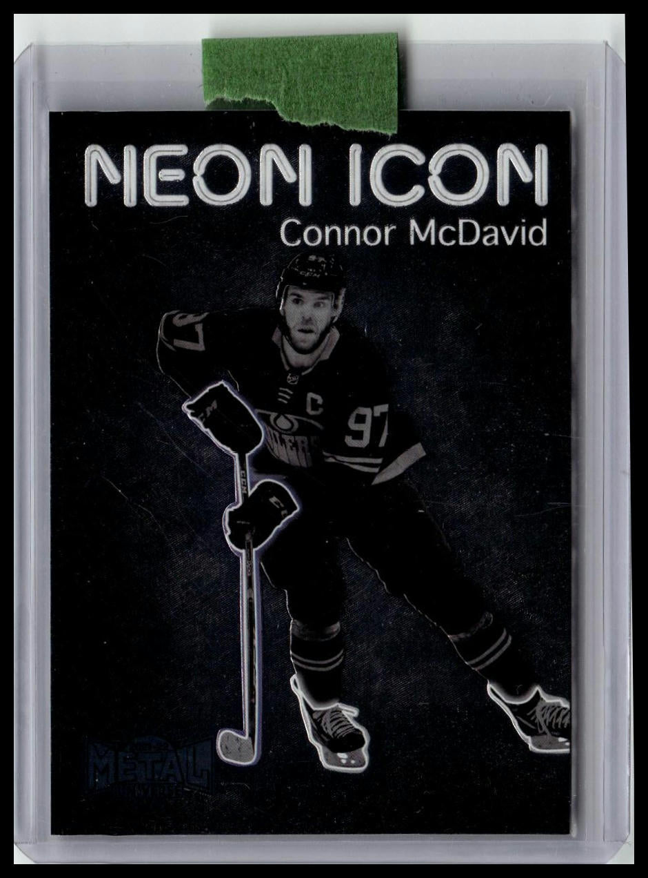 2021-22 SkyBox Metal Universe #NI-1 Connor McDavid Neon Icon