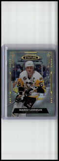 2021-22 Upper Deck Stature #71 Mario Lemieux Photo Variant Red #/33
