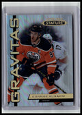 2021-22 Upper Deck Stature #G-6 Connor McDavid Gravitas Green #/125