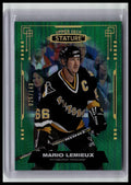 2021-22 Upper Deck Stature #71 Mario Lemieux Green #/149