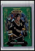 2021-22 Upper Deck Stature #71 Mario Lemieux Green #/149