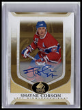 2020-21 SP Signature Edition Legends #91 Shayne Corson Silver Script