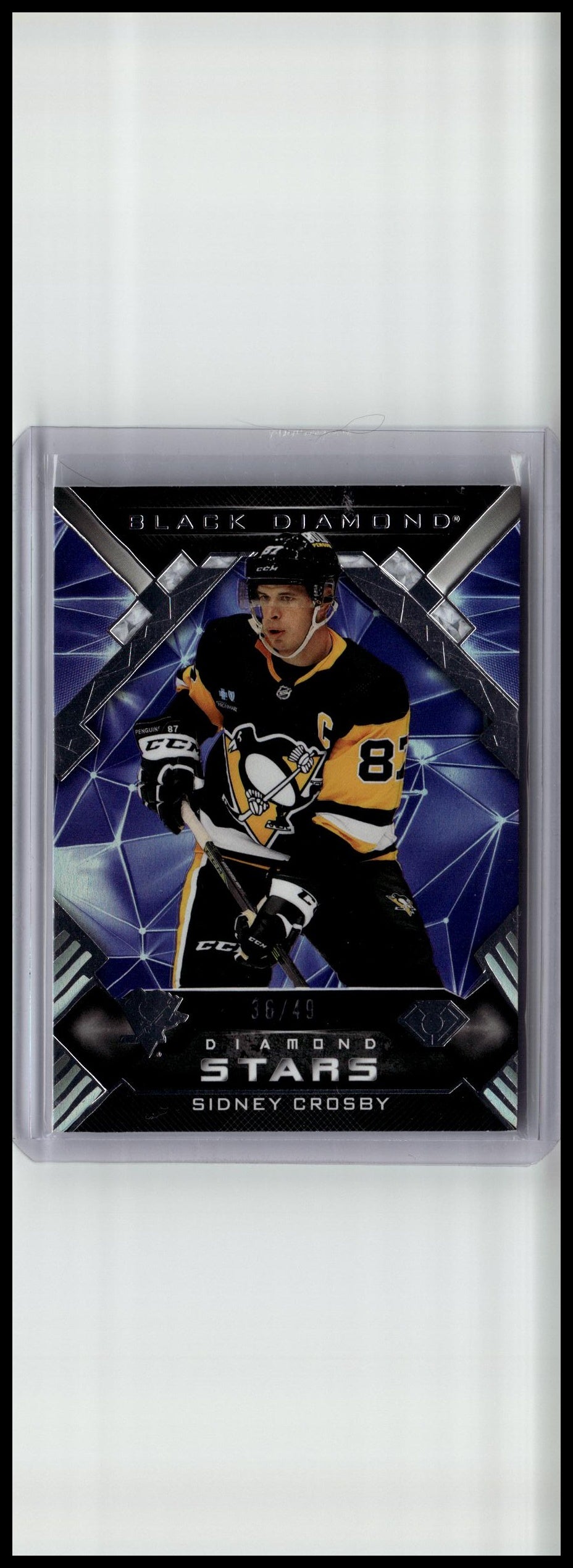 2022-23 Upper Deck Black Diamond BDS-SC Sidney Crosby Diamond Stars /49