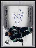 2021-22 SP Authentic #SOTT-JE Jordan Eberle Sign of the Times