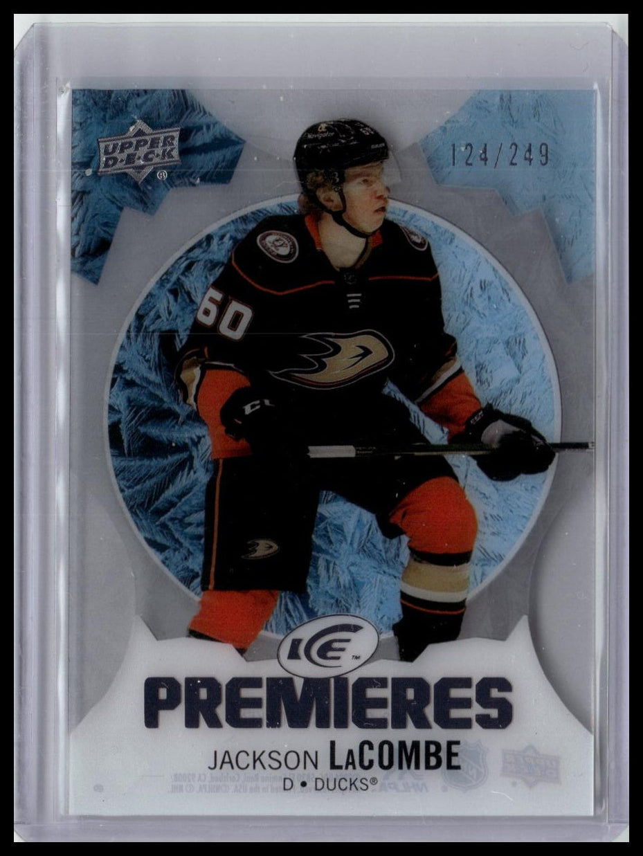 2023-24 Upper Deck Ice #235 Jackson LaCombe #/249