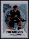 2023-24 Upper Deck Ice #235 Jackson LaCombe #/249