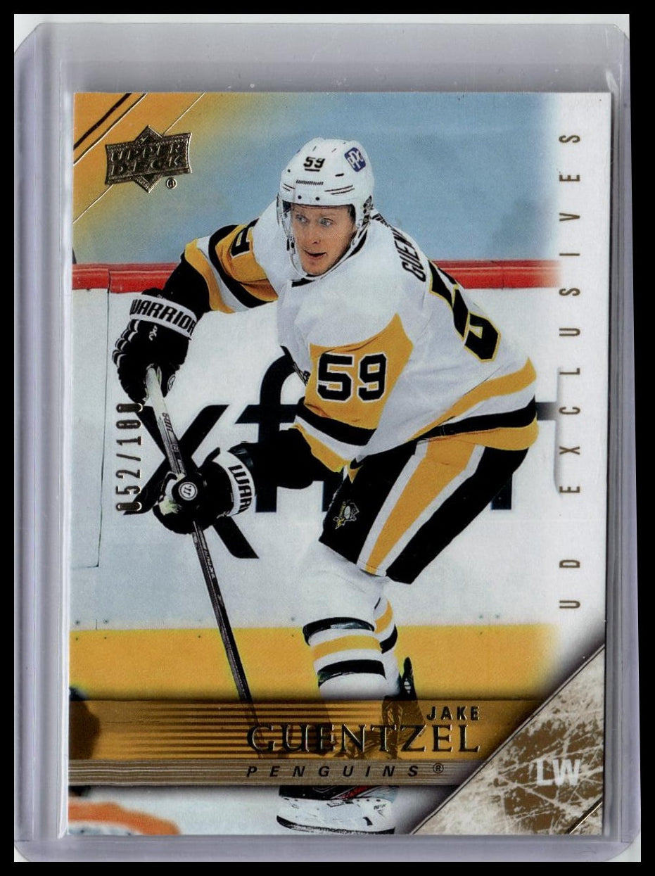 2020-21 Upper Deck #T-53 Jake Guentzel 2005-06 Upper Deck Tribute