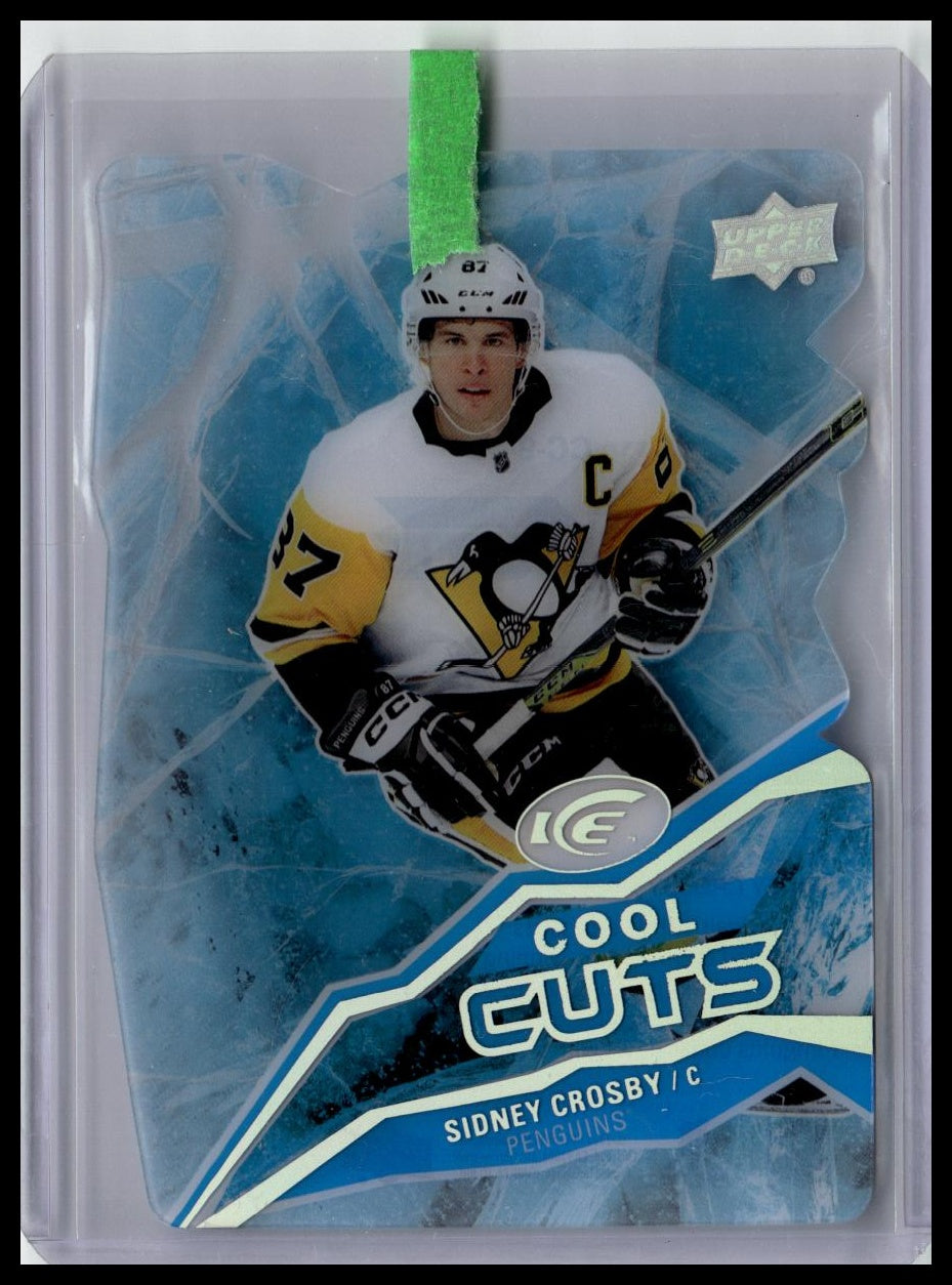 2022-23 Upper Deck Ice #CC-9 Sidney Crosby Cool Cuts