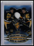 2019-20 Upper Deck Tim Hortons #D-18 Crosby / Malkin Franchise Duos 3D