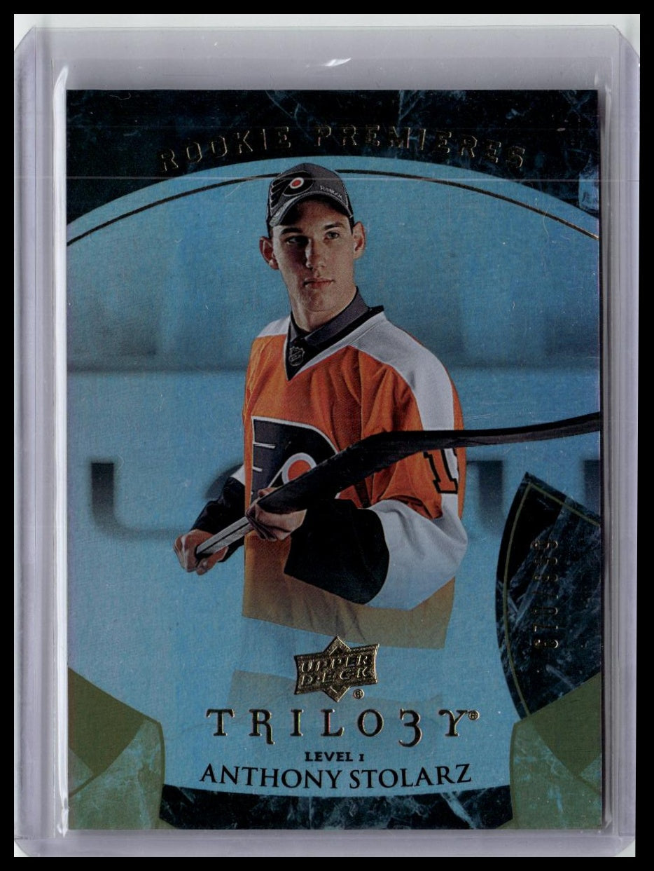 2015-16 Upper Deck Trilogy #129 Anthony Stolarz #/999