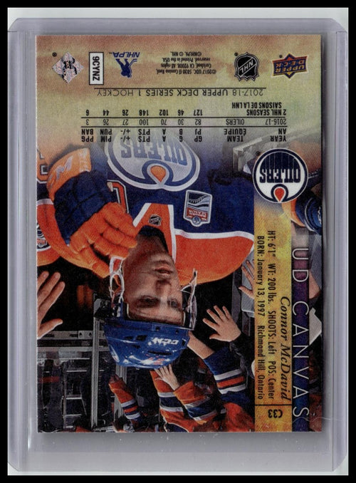 2017-18 Upper Deck #C33 Connor McDavid UD Canvas