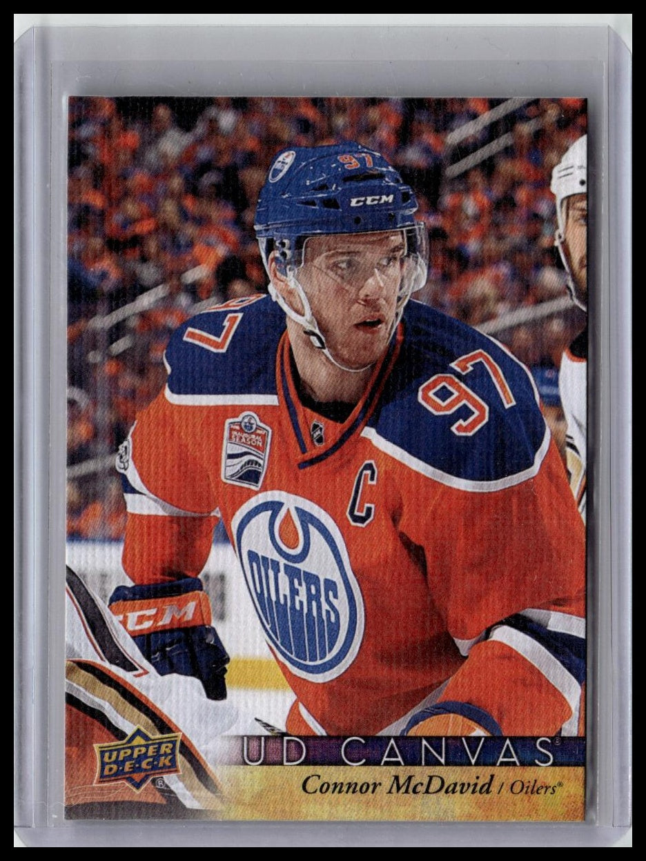 2017-18 Upper Deck #C33 Connor McDavid UD Canvas