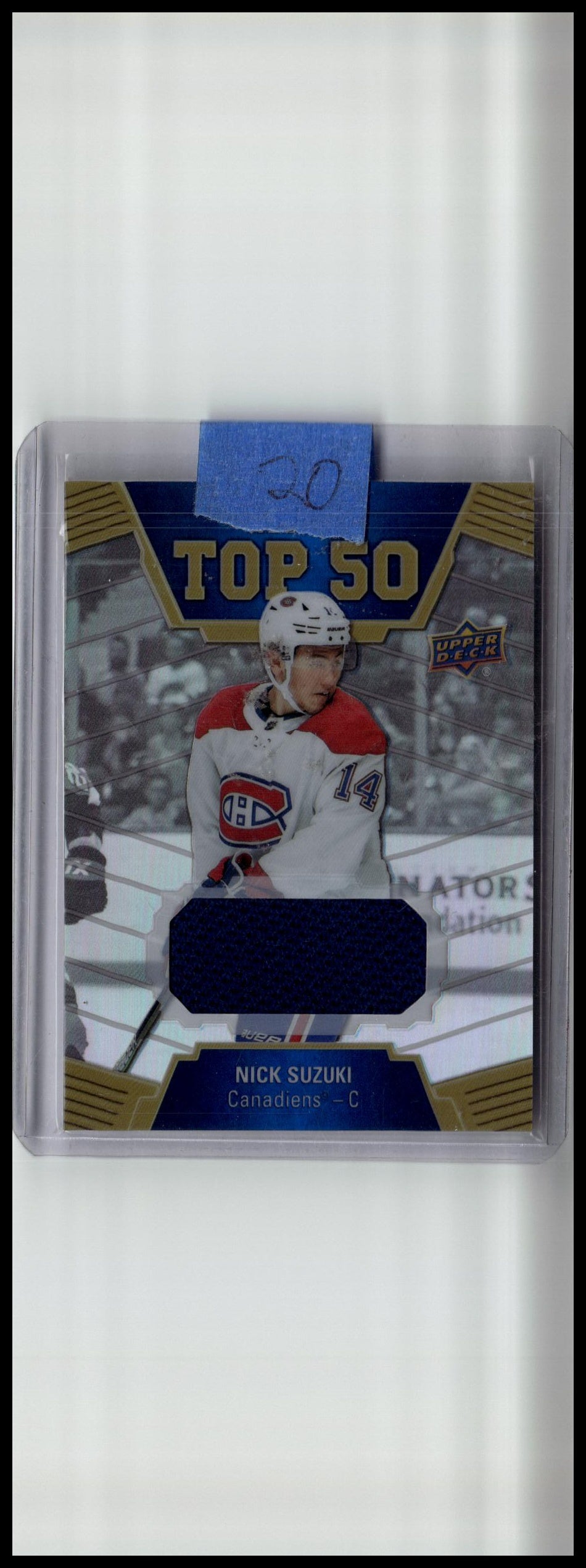 2019-20 UD Allure Nick Suzuki Top 50