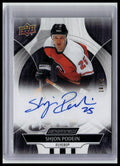 2024-25 Upper Deck Engrained Icons #CA-SP Shjon Podein Auto Ebony #/49