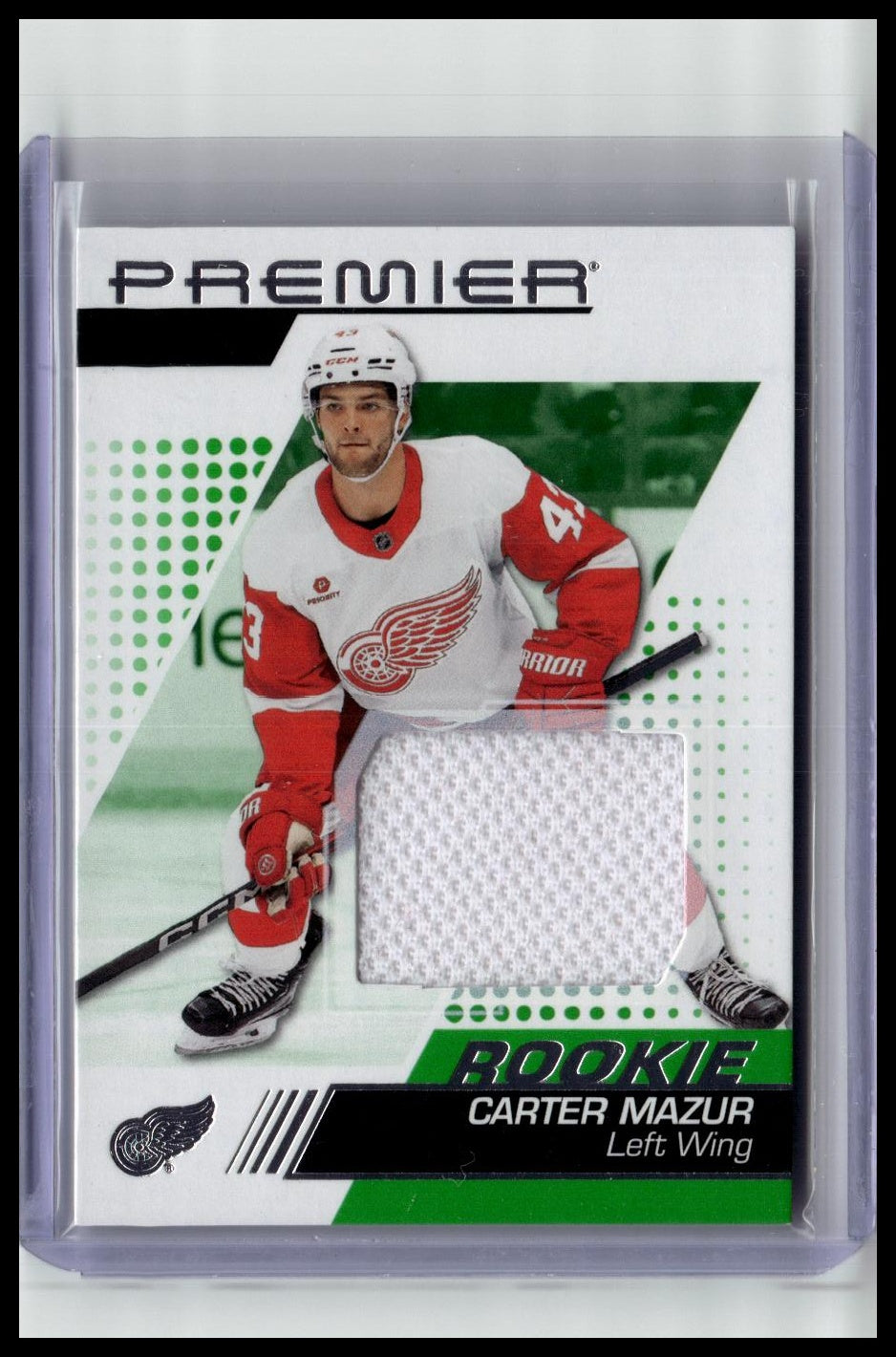 2025-26 Upper Deck Premier #116 Carter Mazur Jersey