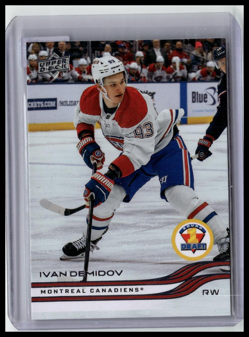 2025-26 Upper Deck #743 Ivan Demidov 1st round draft