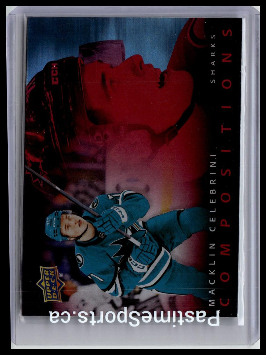 2025-26 Upper Deck #CMP-7 Macklin Celebrini Compositions /199