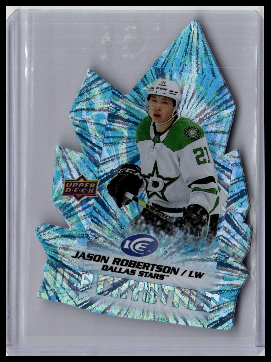 2022-23 Upper Deck Ice #IC-20 Jason Robertson Ice Crystals