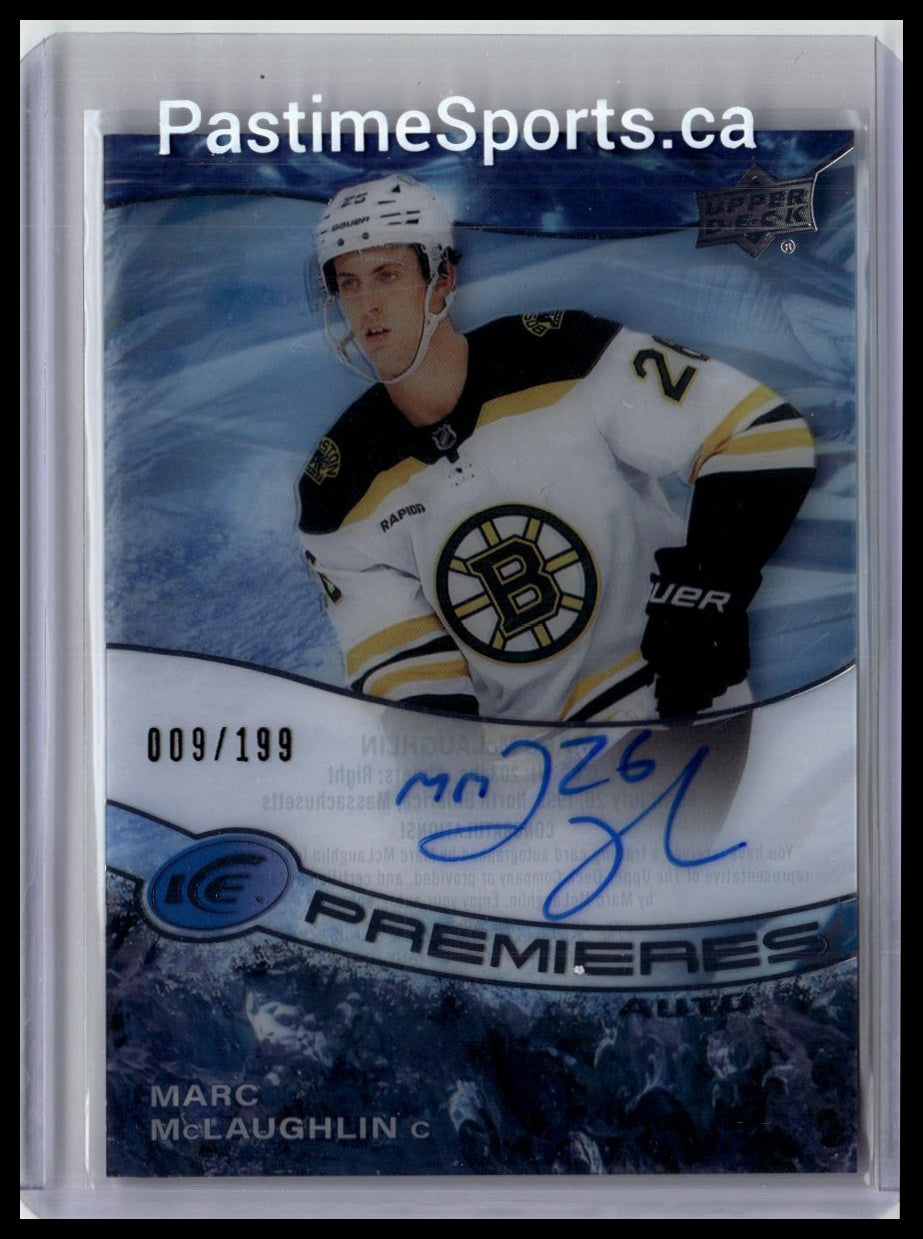 2022-23 Marc McLaughlin Ice premieres auto /199