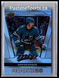 2025-26 UD MVP #267 Sam Dickinson Silver Collection Rookies Silver Script