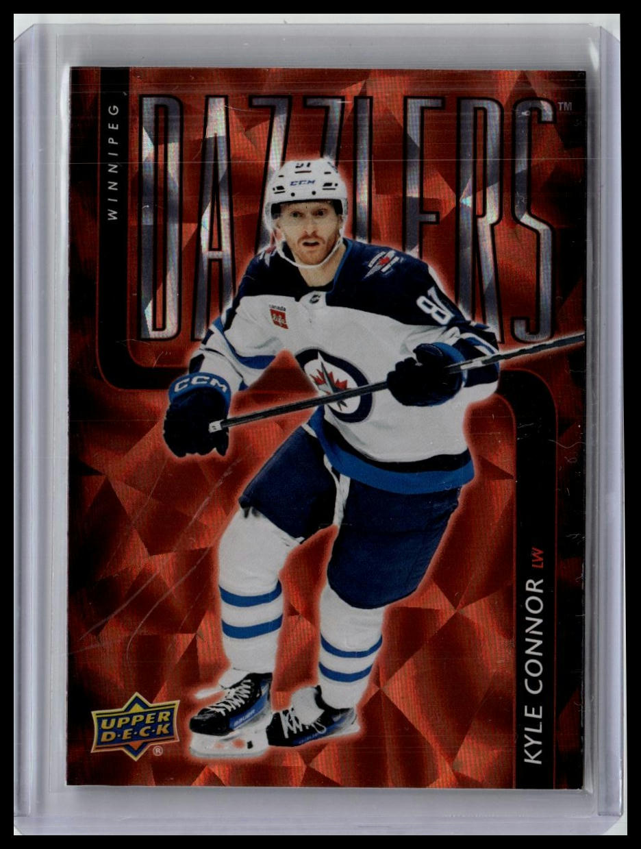2025-26 Upper Deck #DZ-29 Kyle Connor Dazzlers Red