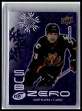 2024-25 Upper Deck Ice #SZ-AK Adam Klapka Sub Zero Rookies #/699