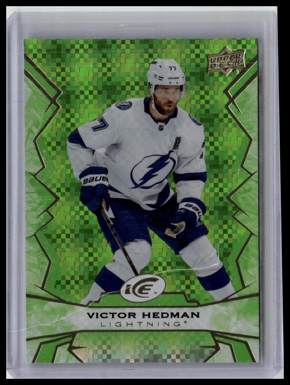 2022-23 Upper Deck Ice #94 Victor Hedman Green