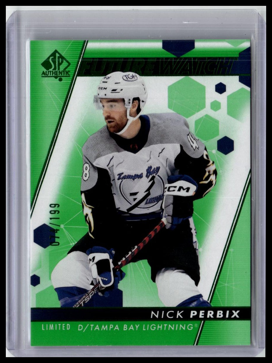 2022-23 SP Authentic #156 Nick Perbix Limited Green #/199