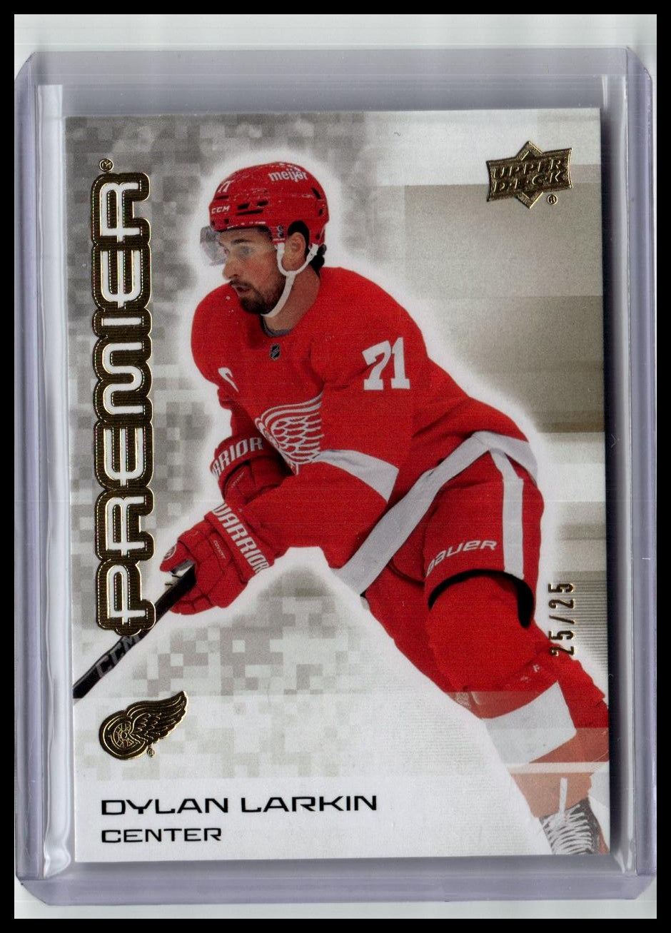 2024-25 Upper Deck Premier #6 Dylan Larkin Gold #/25