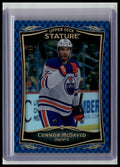 2024-25 Upper Deck Stature #18 Connor McDavid 2023-24 Blue #/99