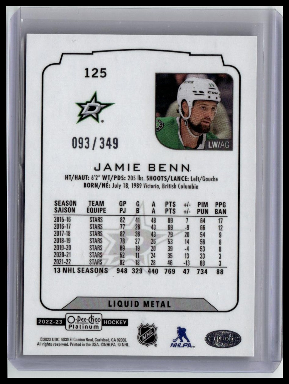 2022-23 O-Pee-Chee Platinum #233 Matias Maccelli Liquid-Metal #/349
