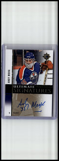 2023-24 Upper Deck Ovation #SOS-AM Andy Moog Standing Ovation Signatures #/50