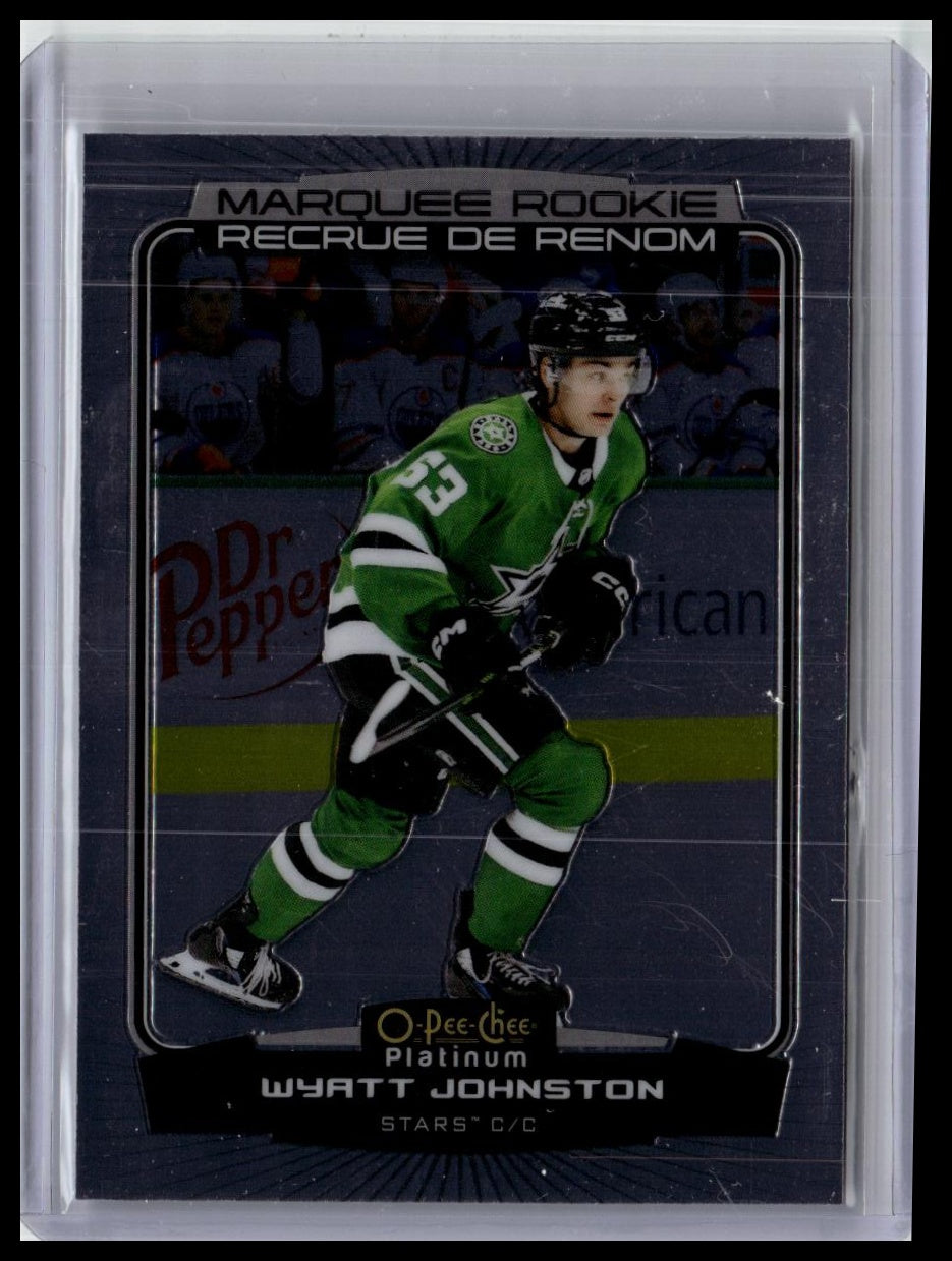 2022-23 Wyatt Johnston OPC Platinum Marquee Rookie