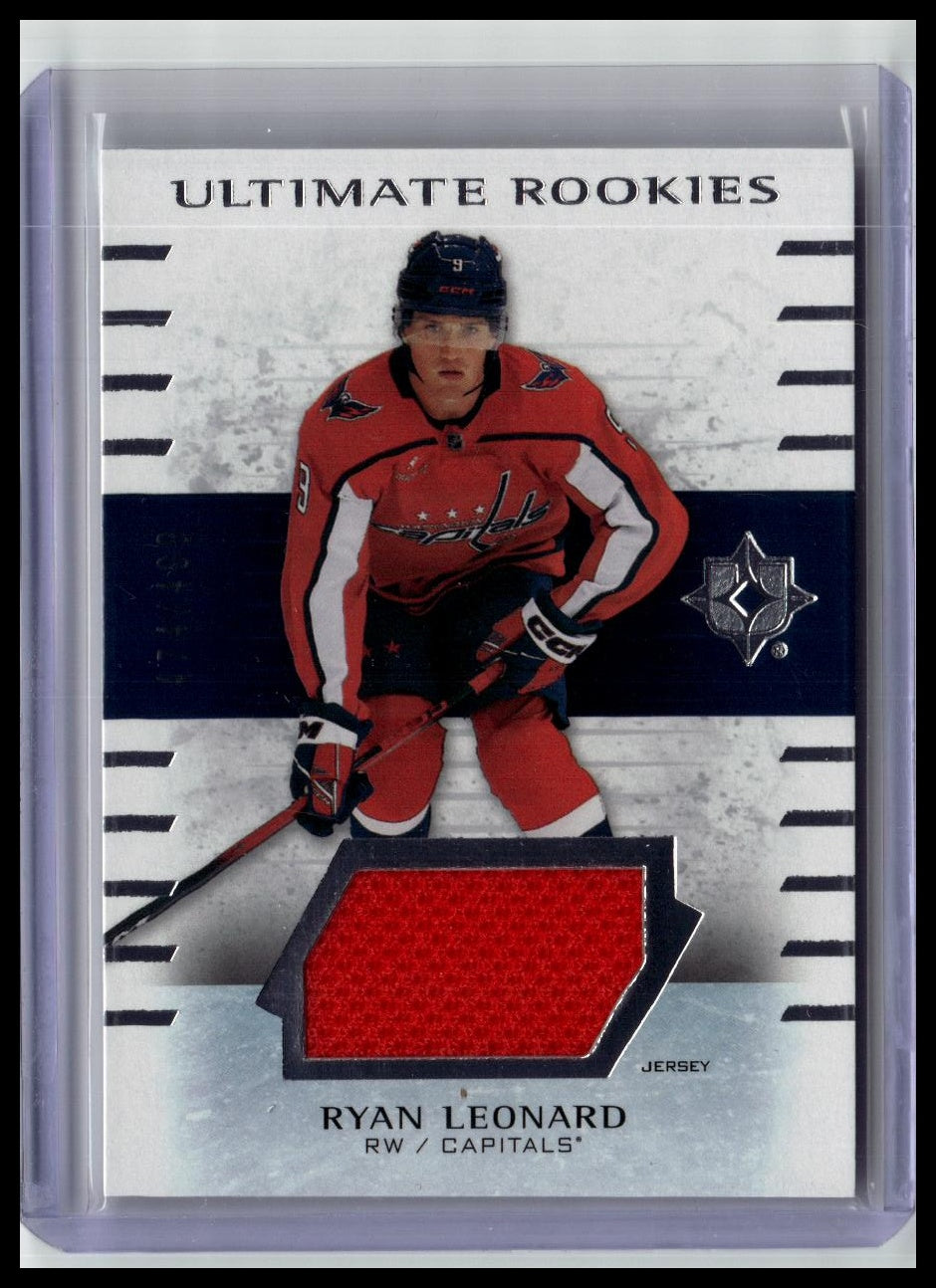 2025-26 UD Ultimate Collection #194 Ryan Leonard Ultimate Rookies Jersey #/499