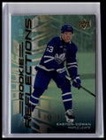 2025-26 Upper Deck #RR-25 Easton Cowan Rookie Reflections Gold #/100