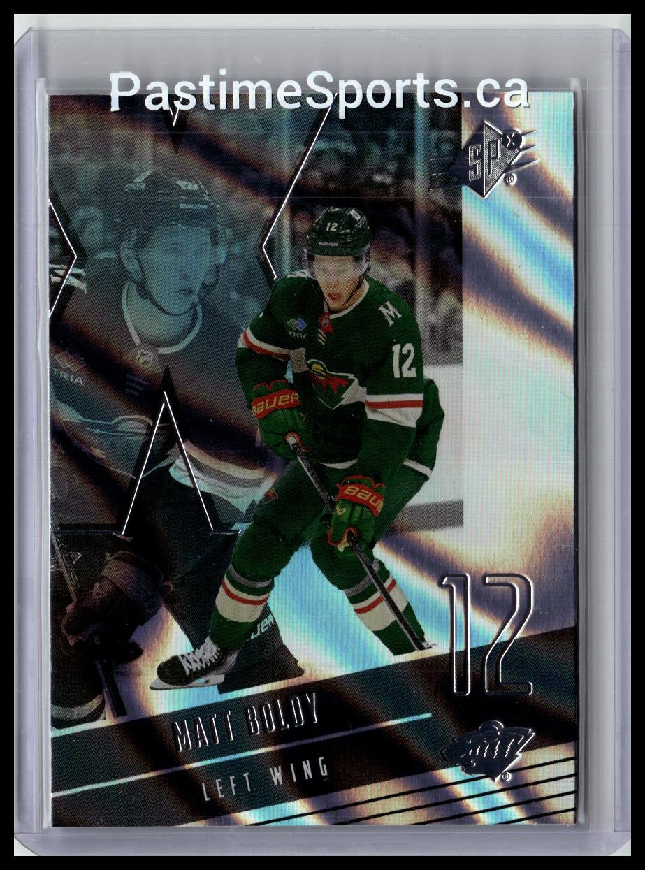 2025-26 SPx #21 Matt Boldy Silver