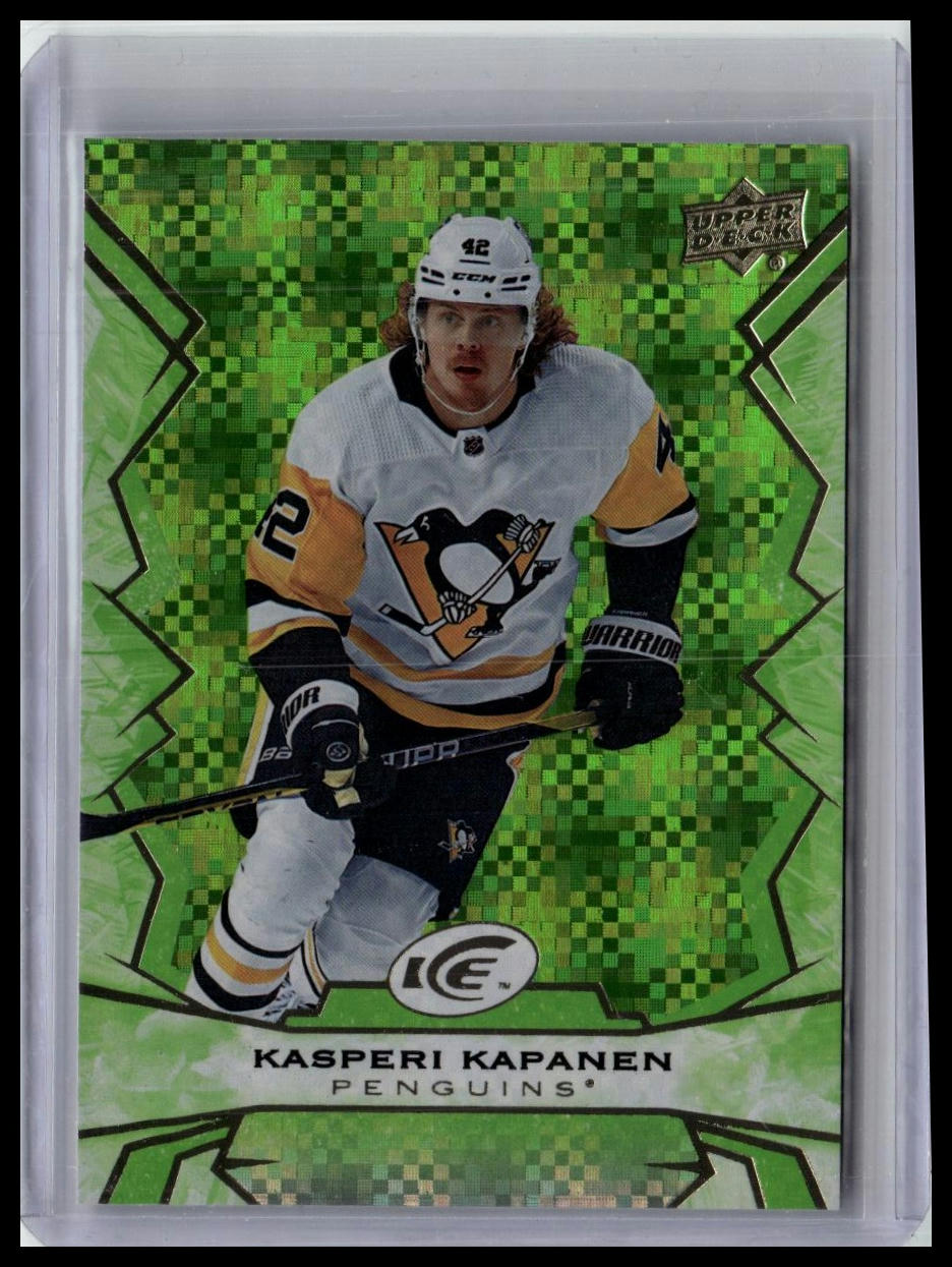 2022-23 Upper Deck Ice #54 Kasperi Kapanen Green