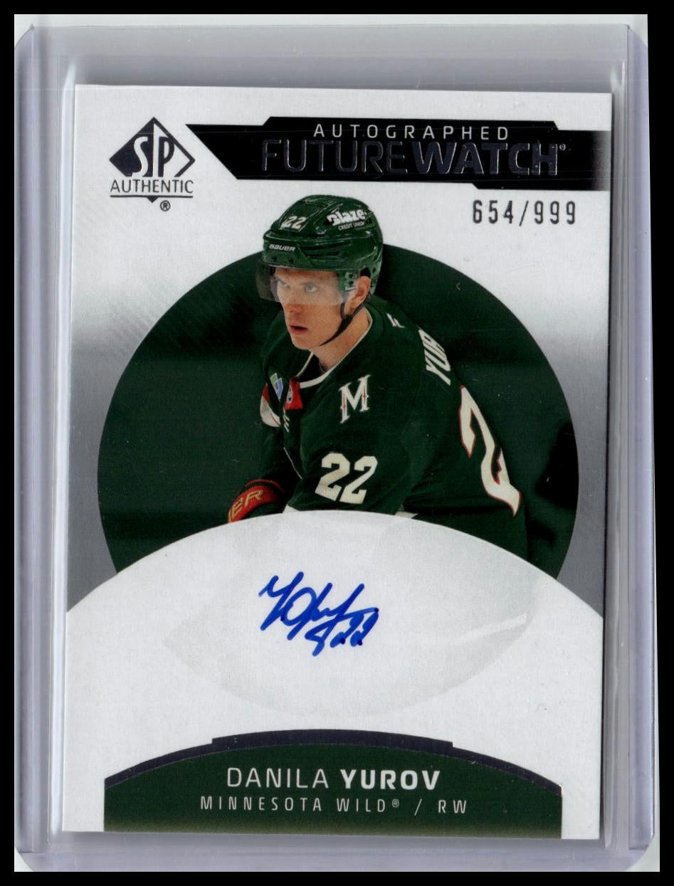 2025-26 SP Authentic #178 Danila Yurov #/999