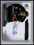 2025-26 SP Authentic #182 Hunter Haight Future Watch Autographs Horizontal #/599
