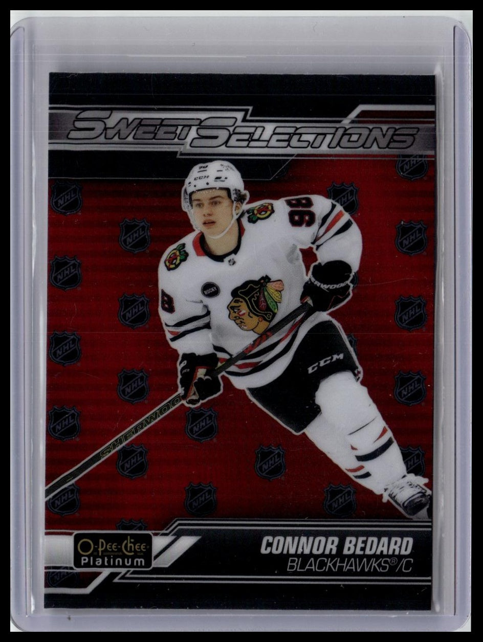 2023-24 O-Pee-Chee Platinum #SS-9 Connor Bedard Sweet Selections
